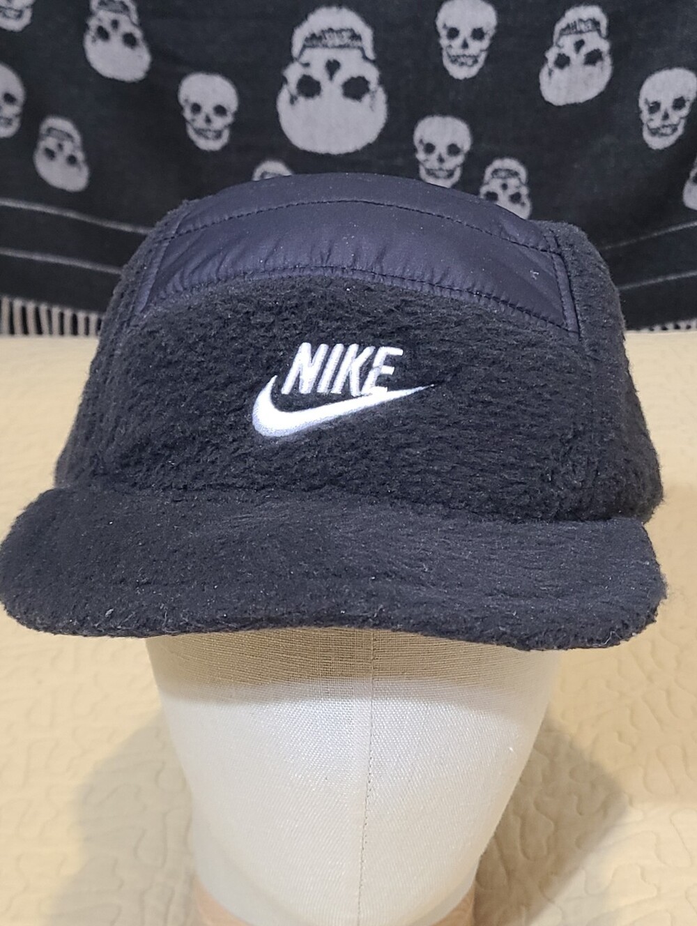 Nike Sherpa 5 panel fly cap strapback hat